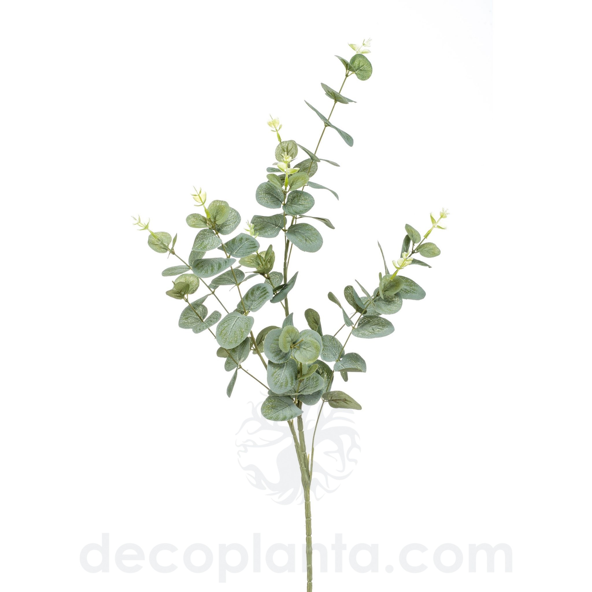 6 Steli Di Eucalipto Artificiale HomeKaren, Rami Lunghi 70 Cm Finto Verde Per Decorazione, Piante Finte Per Vaso E Ghirlande - 3