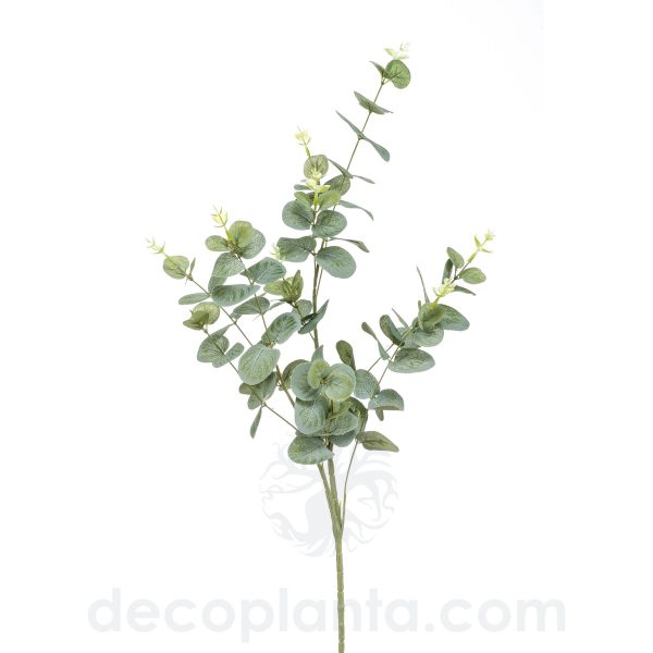 Tufo de EUCALIPTO artificial de 75 cm de altura para plantar na terra ou espuma floral
