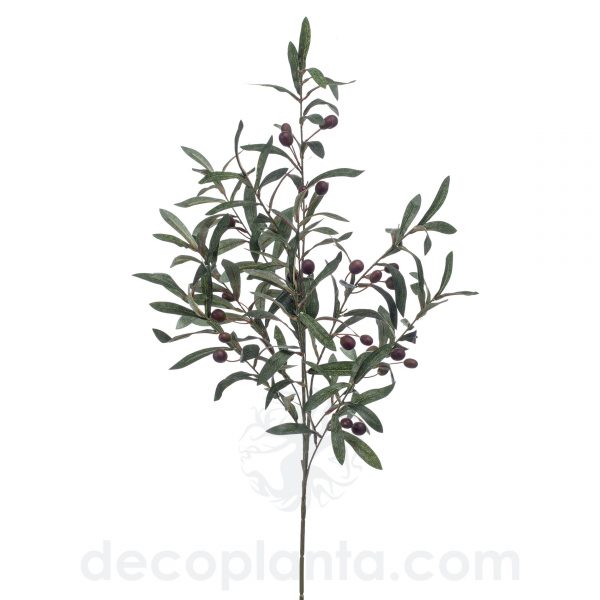 Tufo de OLIVEIRA artificial, 100 cm de altura para plantar na terra ou espuma floral
