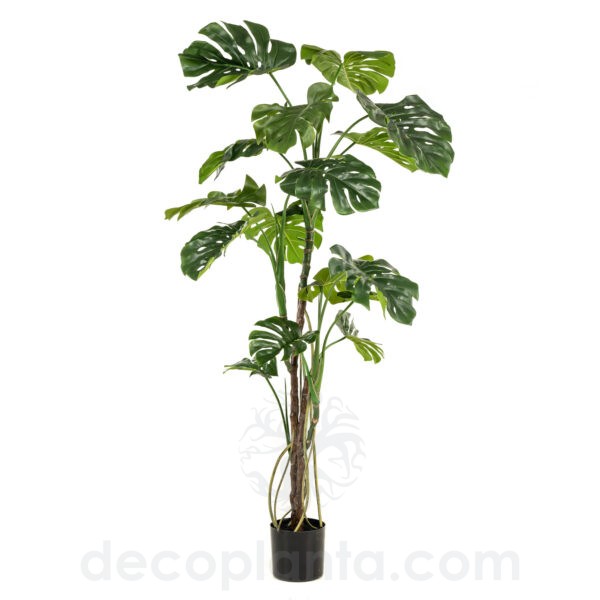 árbol monstera artificial de alto realismo, de 180 cm de altura