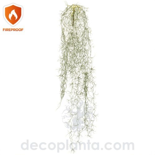 Planta Colgante Tillandsia FIREPROOF artificial de 90 cm de altura