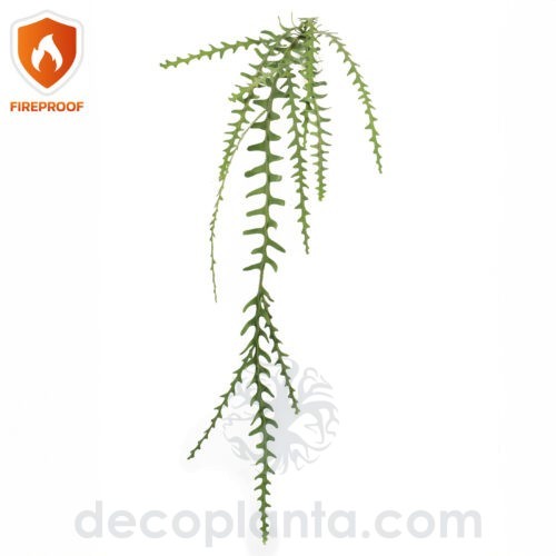 Planta Colgante Cactus FIREPROOF artificial de 125 cm de altura