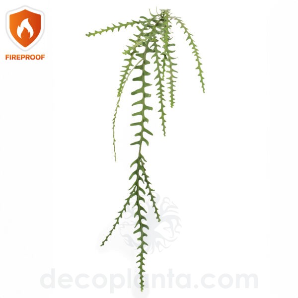 Planta Colgante Cactus FIREPROOF artificial de 125 cm de altura