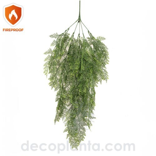 Colgante Tuya 80 cm FIREPROOF artificial de 80 cm de altura